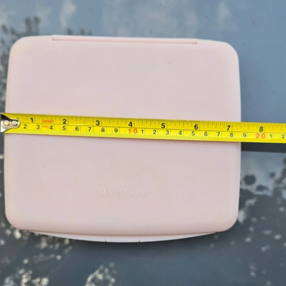 Vintage Mary Kay Travel Makeup Mirror Compact Case‎ Pink Cosmetic Organizer NEW